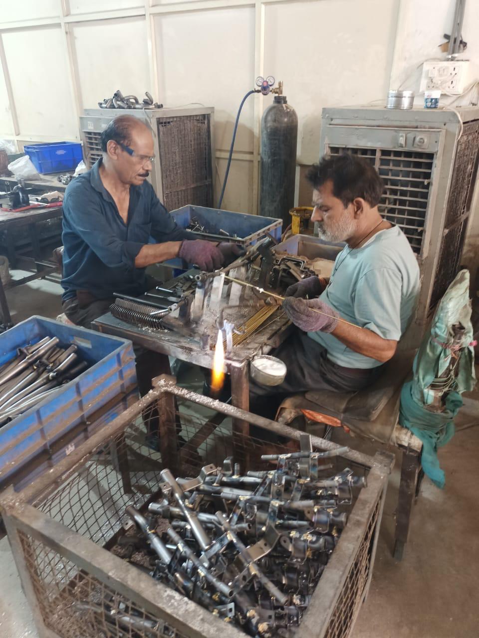 Precision Flame Brazing & Manifold Station