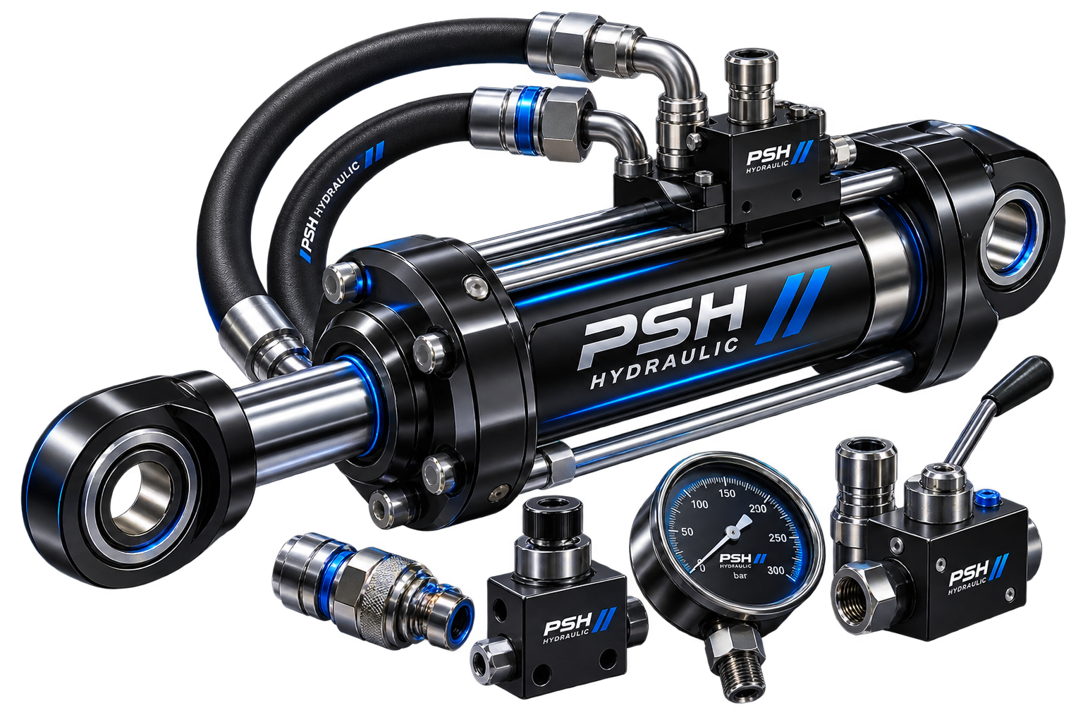 PSH High Pressure Hydraulic Hose Assemblies & Precision Engineering Parts